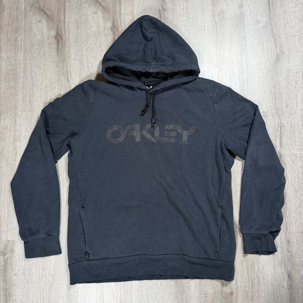 Mens Oakley B1B Pullover Hoodie 2.0 Black Regular Fit Medium